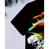 tanie 3D sporty i gry dla chłopców-Dla chłopców 3D Graficzny Piłka nożna Podkoszulek T-shirt Krótki rękaw Lato Wiosna Moda Podstawowy Dzieci 4-12 lat Półgolf Na zewnątrz Codzienny Regularny