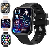 abordables Relojes inteligentes-iMosi HT15 Reloj inteligente 1.85 pulgada Smartwatch Reloj elegante Bluetooth Podómetro Recordatorio de Llamadas Seguimiento del Sueño Compatible con Android iOS Mujer Hombre Llamadas con Manos