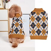 tanie Swetry-Psy Sweter Moda Zima Ciepłe Moda Wygodny Na zewnątrz Na co dzień w pomieszczeniach Ubranka dla psów for Small Średnie