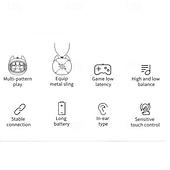 お買い得  ワイヤレスヘッドホン-G05D TWSトゥルーワイヤレスヘッドフォン 耳の中 Bluetooth 5.3 スポーツ エルゴノミック設計 長いバッテリー寿命 のために Apple Samsung Huawei Xiaomi MI フィットネス キャンピング＆ハイキング ランニング 携帯電話 旅行とエンターテイメント