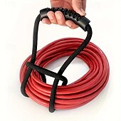 economico Organizzazione spazi-Cinghia di stoccaggio resistente da 24 pollici con maniglia - organizer durevole, regolabile e versatile per prolunghe, tubi flessibili e altro - perfetto per casa, garage, barca, camper e uso esterno