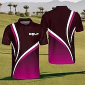 Homens Listrado Camisas Polo Esportivas Camisa de golfe Manga Curta Camisas polo Camisas de colarinho Casual Roupa de Esporte Roupas de férias Botões Impressão 3D Verde Azulado Vinho Azul baratos Polo de golfe masculino-Homens Listrado Camisas Polo Esportivas Camisa de golfe Manga Curta Camisas polo Camisas de colarinho Casual Roupa de Esporte Roupas de férias Botões Impressão 3D Verde Azulado Vinho Azul