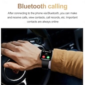 economico Smartwatch-ET593 Smart Watch Monitoraggio della Pressione Sanguigna Monitoraggio della Salute Bluetooth Chiamate SOS Uomini Donne Tracker Sport Fitness Smartwatch