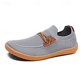 preiswerte Sneaker für Herren-Herren Leichte Barfußschuhe – Atmungsaktive Freizeitsneaker mit Slip-On Design für Gehen, Reisen und Alltag