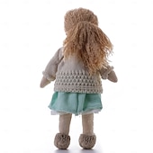preiswerte Puppen-Waldorfpuppe, Künstlerpuppe, handgefertigt, Mini-Wickelpuppe, DIY-Puppe, Geschenk