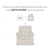 abordables Funda de sofá-Funda de Sillón de Terciopelo Color Sólido Acolchada