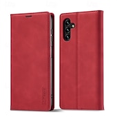 cheap Samsung Cases-Phone Case For Samsung Galaxy A21s S25 Ultra Flip Cover with Stand Holder Magnetic Card Slot Retro TPU PU Leather