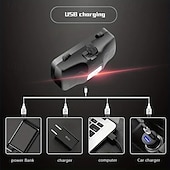 Χαμηλού Κόστους Φώτα κεφαλής-2 σε 1 usb επαναφορτιζόμενο κόκκινο  &amp; λευκό φως προβολέα τακτικά κυνηγετικά φώτα κεφαλής για κυνήγι  &amp; κατασκήνωση