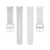 abordables Correas de reloj Samsung-Ver Banda para Samsung Galaxy 3 41mm Silicona Reemplazo Correa Ajustable Bucle en Solo Loop Pulsera