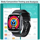 economico Smartwatch-ET593 Smart Watch Monitoraggio della Pressione Sanguigna Monitoraggio della Salute Bluetooth Chiamate SOS Uomini Donne Tracker Sport Fitness Smartwatch