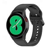 abordables Correas de reloj Samsung-Ver Banda para Samsung Galaxy 3 41mm Silicona Reemplazo Correa Ajustable Bucle en Solo Loop Pulsera