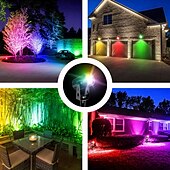 cheap Outdoor Spotlights-1pc 2-Head Outdoor Solar Waterproof Spotlight for Courtyard, Garden, Pond, Tree, Pathway and Lawn Lighting