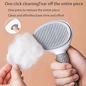 お買い得  犬用グルーミング用品-ペットの犬のヘアブラシ、猫の櫛、ペットの毛取り、犬用ブラシ、猫用、子犬用、子猫用、グルーミングツール、犬用アクセサリー、ペット用品