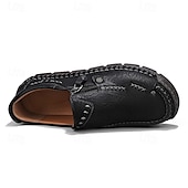 preiswerte Herrenpantoletten &amp; -slipper-Braune Slipper aus Kunstleder für Herren mit seitlichem Reißverschluss und handgenähten Details – bequeme Freizeitschuhe für die Arbeit, Reisen und den Alltag