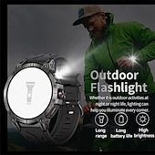 Χαμηλού Κόστους Smartwatch-kc89 έξυπνο ρολόι bt κλήσης φακός led πυξίδα καρδιακός ρυθμός 760mah έξυπνο ρολόι μεγάλης μπαταρίας