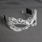 cheap Decorative Lights-Acrylic LED Glasses Mask- Lighted Up Festive Party Cheer Butterfly Glasses, KTV Bar Glasses with Colorful Changes Button Battery Powered - 1PC