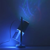 cheap Smart Lights-360° LED Smart Light Rotating Humidification Projection Lamp - Creative Mini Silent Fog Aromatherapy Lamp, Portable Car Essential Oil Diffuser, USB Powered Night Light for Decoration