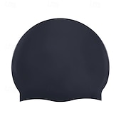 cheap Swim Caps -Swim Cap for Adults Silicone Breathability Stretchy Comfortable Surfing Watersports