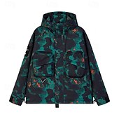 baratos Casacos Leves, Polares &amp; Caminhada-Homens Mulheres Jaqueta Softshell Jaqueta de Trilha Ao ar livre A Prova de Vento Impermeável Jaqueta leve Jaqueta corta-vento Viajar Preto Verde Tropa Camuflado Verde Bege