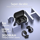 halpa TWS Todelliset langattomat kuulokkeet-XG33 Langattomat kuulokkeet TWS Korvakoukku Bluetooth 5.3 Melunvaimennus Urheilu HIFI varten Apple Samsung Huawei Xiaomi MI Kunto Retkeily ja vaellus Juoksu Matkapuhelin Matkailu ja viihde