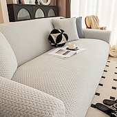 baratos Cobertura de Sofa-capa de sofá de alta elasticidade tecido macio e elástico se adapta perfeitamente à maioria dos sofás capa durável e confortável protege os móveis de manchas e danos fácil de instalar e lavável à