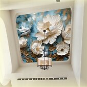 cheap Wallpaper-Abstract 3D Wallpaper Traditional Chinese Painting Home Decoration Wall Mural Roll Peel and Stick Removable PVC/Vinyl Material Self Adhesive/Adhesive Required Wall Decor for Living Room
