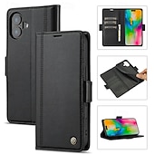 abordables Coques iPhone-téléphone Coque Pour iPhone 16 Pro Max Plus iPhone 15 Pro Max Plus iPhone 14 13 12 11 Pro Max Plus Mini Couvercle rabattable Avec Support Fente pour carte Antichoc Rétro TPU faux cuir