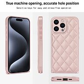 economico Cover per iPhone-telefono Custodia Per iPhone 15 Pro Max Plus iPhone 14 13 12 11 Pro Max Plus iPhone 13 12 11 Pro Max Per retro con cordino con cinturino da polso Resistente agli urti Retrò TPU pelle sintetica