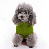 economico Maglioni-Cane Maglione Classico Inverno Caldo Di tendenza Confortevole All&#039;aperto Abbigliamento Quotidiano Interno Abbigliamento per Cani for Piccolo Medio Grande