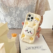 levne Pouzdra pro iPhone-telefon Carcasă Pro iPhone 16 iPhone 16 Pro iPhone 16 Pro Max iPhone 15 Pro Max Plus iPhone 14 13 12 Pro Max Plus Zadní kryt se stojánkem Anti peep s poutkem na zápěstí Retro Silikon