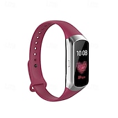 abordables Correas de reloj Samsung-Ver Banda para Samsung Galaxy Fit SM-R370 Silicona Reemplazo Correa Ajustable Correa Deportiva Pulsera