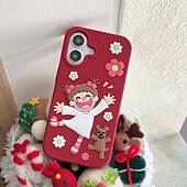お買い得  iPhone用ケース-電話 ケース 用途 iPhone 16 iPhone 16プロ iPhone 16 Proマックス iPhone 15 14 Pro Max Plus iPhone 13 Pro Max バックカバー 耐衝撃 レトロ風 シリコーン