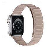お買い得  Apple Watch Bands-Solo Loop と互換性があります Apple Watch ウォッチバンド 38mm 40mm 41mm 42mm 44mm 45mm 49mm マグネティッククラスプ 調整可 生地 交換用時計バンド のために iwatch Ultra 2 Series 9 8 7 SE 6 5 4 3 2 1