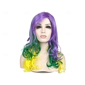 economico Parrucche di Carnevale-parrucche di carnevale parrucca deluxe per feste di carnevale