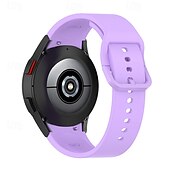 abordables Correas de reloj Samsung-Ver Banda para Samsung Galaxy 3 41mm Silicona Reemplazo Correa Ajustable Bucle en Solo Loop Pulsera