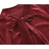 cheap Dresses-Retro Vintage 1950s Cocktail Dress Dress Flare Dress Solid Color Women&#039;s Masquerade Event / Party Bachelorette Party Festival Adults&#039; Dress Homecoming Dresses