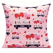 abordables Housse de coussin de vacances-Housse de coussin décoratif pour mariage en gnomes 1PC Housse de coussin carrée douce Housse de coussin pour chambre salon canapé fauteuil