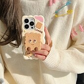 levne Pouzdra pro iPhone-telefon Carcasă Pro iPhone 16 iPhone 16 Pro iPhone 16 Pro Max iPhone 15 Pro Max Plus iPhone 14 Pro Max Plus Zadní kryt se stojánkem Nárazuvzdorné Retro Silikon