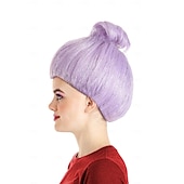 economico Parrucche dei personaggi dei film-Parrucca Costume Fata Madrina per Donne Per Carnevale Parrucche di Halloween