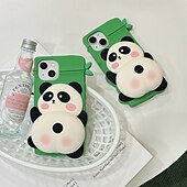 cheap iPhone Cases-Phone Case For iPhone 15 iPhone 15 Pro Max iPhone 14 Pro Max iPhone 13 12 Pro Max Back Cover with Stand Holder Shockproof Retro Silicone
