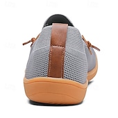 preiswerte Sneaker für Herren-Herren Leichte Barfußschuhe – Atmungsaktive Freizeitsneaker mit Slip-On Design für Gehen, Reisen und Alltag
