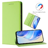 お買い得  iPhone用ケース-iPhone 16e用の電話ケース iPhone 16 Pro Max Plus iPhone 15 Pro Max Plus iPhone 14 13 12 11 Pro Max Plus Mini フリップカバー スタンドホルダー 磁石サポート ワイヤレス充電 レトロ TPU PUレザー