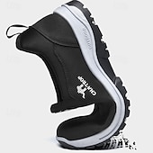 abordables Baskets-chaussures de randonnée à enfiler pour hommes – baskets d&#039;extérieur durables avec semelle antidérapante, conception légère et tissu respirant pour le trail et le camping