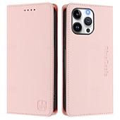 お買い得  iPhone用ケース-iPhone 16e用の電話ケース iPhone 16 Pro Max Plus iPhone 15 Pro Max Plus iPhone 14 13 12 11 Pro Max Plus Mini フリップカバー スタンドホルダー 磁石サポート ワイヤレス充電 レトロ TPU PUレザー