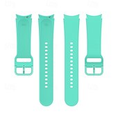 abordables Correas de reloj Samsung-Ver Banda para Samsung Galaxy 3 41mm Silicona Reemplazo Correa Ajustable Bucle en Solo Loop Pulsera