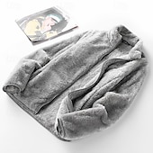 abordables Chaquetas acolchadas-Mujer Chaqueta para senderismo Invierno Al aire libre Mantiene abrigado Resistente al Viento Chaquetas de Lana Chaqueta cortavientos Viaje Rosa Claro Negro Blanco Rosa Gris claro