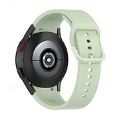 abordables Correas de reloj Samsung-Ver Banda para Samsung Galaxy 3 41mm Silicona Reemplazo Correa Ajustable Bucle en Solo Loop Pulsera