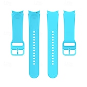 abordables Correas de reloj Samsung-Ver Banda para Samsung Galaxy 3 41mm Silicona Reemplazo Correa Ajustable Bucle en Solo Loop Pulsera