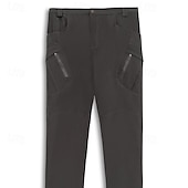billiga Cargobyxor-Herr Militärbyxor Cargo byxor Långbyxor Ficka Rakt ben Ensfärgat Komfort Utomhus Fullängd Ledigt Dagligen Streetwear Stylish Svart Armégrön Microelastisk