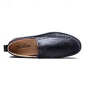 abordables Chaussures sans lacets &amp; mocassins-Mocassins à enfiler en similicuir marron clair pour hommes avec détails cousus à la main – chaussures décontractées confortables pour le travail, les voyages et le quotidien